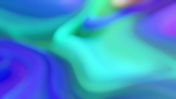 Abstract Magenta Blue Soft Gradient Swirl Slow Motion Achtergrond Loop — Stockvideo