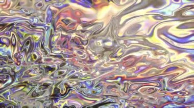 Canlı Renkli Soyut Kırılma Sıvı Doku Döngüsü