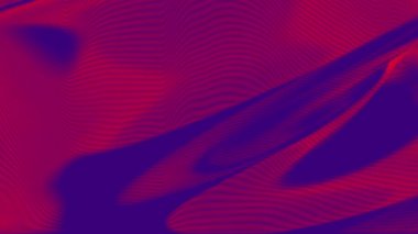 Soyut Dikey Çizgi Deseni Duotone Üç Boyutlu Desen Arkaplan Döngüsü