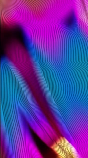 Abstraktní Svislá Čára Vzor Barevné Vícebarevné Firemní Textury Pozadí Smyčka — Stock video