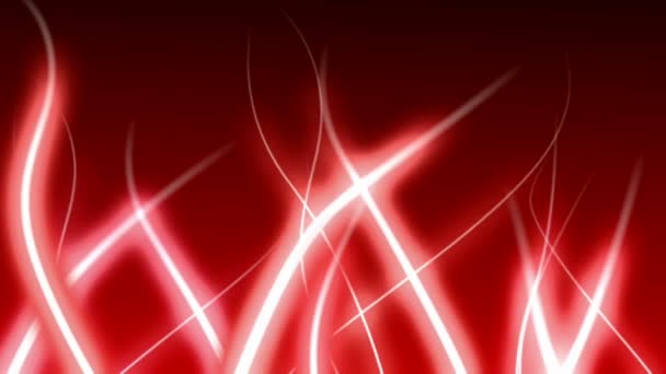 Vidéo de lumières rouges numériques .