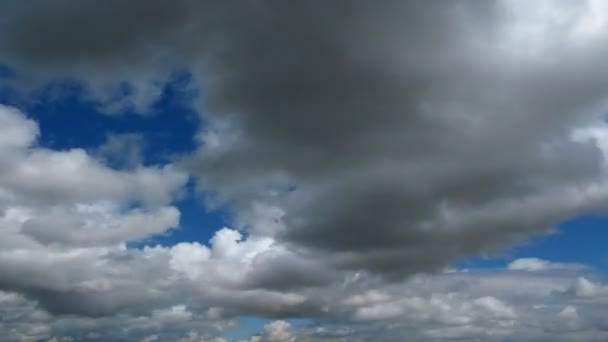 Tijd lapse wolken — Stockvideo