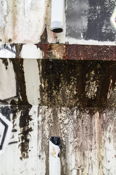 抽象的なグランジ グラフィティ都市テクスチャ落書き汚れた壁 — ストック写真