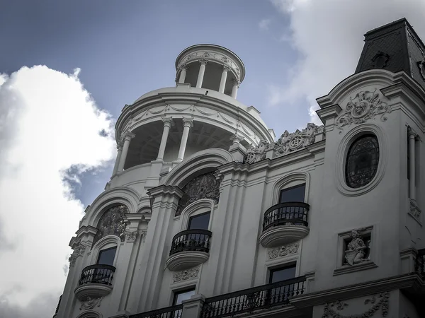 グランビア、マドリード、スペイン、ヨーロッパの首都の通り. — ストック写真