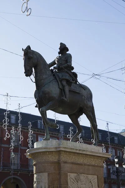 Plaza Mayor em Madrid — Fotografia de Stock