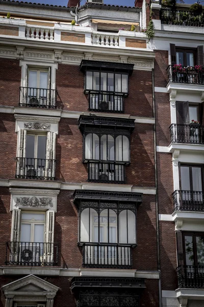 Madrid şehir mimarisi — Stok fotoğraf