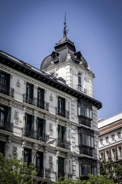 马德里城市建筑 — 图库照片