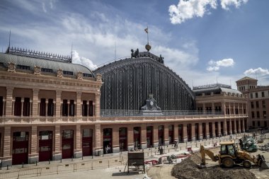 Atocha train station in Madrid, Spain