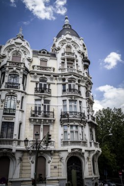 madrid şehir görüntüsü