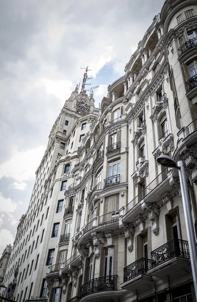 Gran Via, Madrid, Spanje — Stockfoto