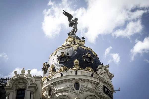 在马德里，西班牙的大都市 — 图库照片