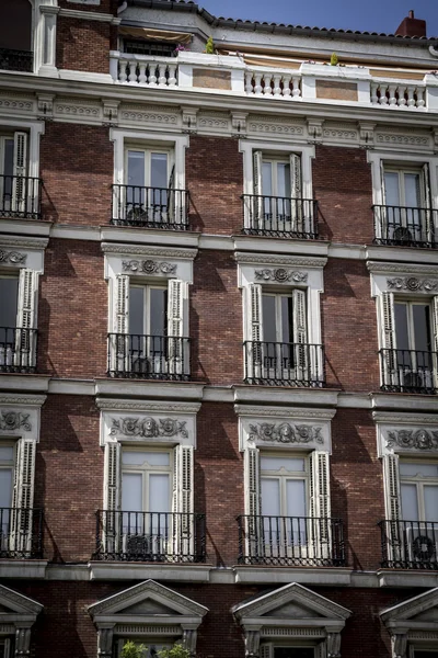 Gran Vía, Madrid, España — Foto de Stock