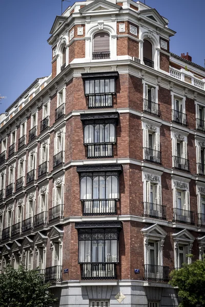 Gran Via, Madrid, Spanyolország — Stock Fotó