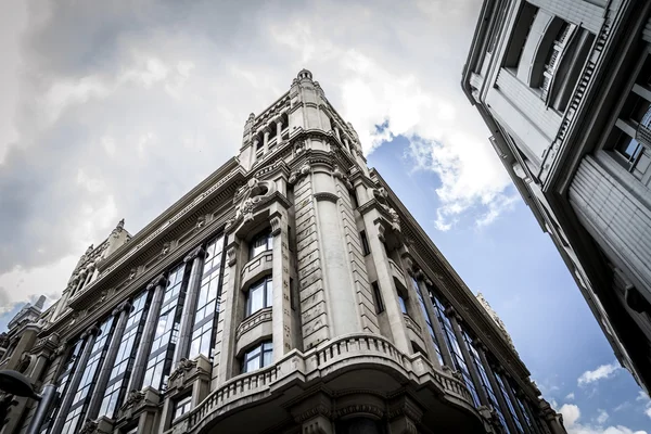 Gran Via, Madrid, İspanya — Stok fotoğraf