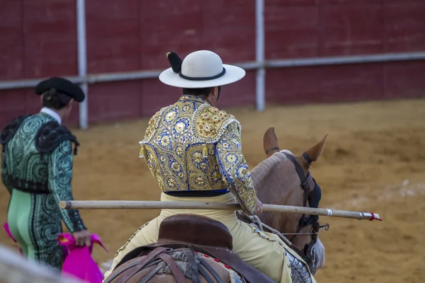 Stierkampf in Camarma von Esteruelas. — Stockfoto