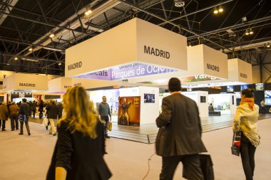 Uluslararası Turizm Fuarı, madrid, İspanya. FITUR 2014. adil inst
