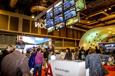 Uluslararası Turizm Fuarı, madrid, İspanya. FITUR 2014.