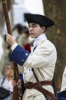 Veraset Savaşı canlandırma sırasında Kraliyet Muhafızı