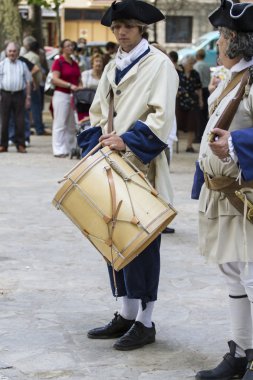 Veraset Savaşı canlandırma sırasında Kraliyet Muhafızı