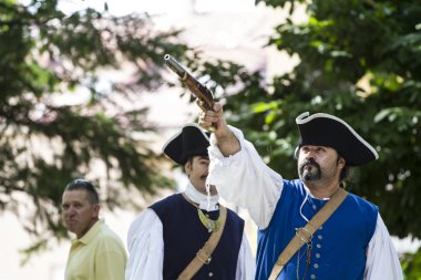 Veraset Savaşı canlandırma sırasında Kraliyet Muhafızı