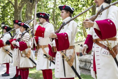 Veraset Savaşı canlandırma sırasında Kraliyet Muhafızı