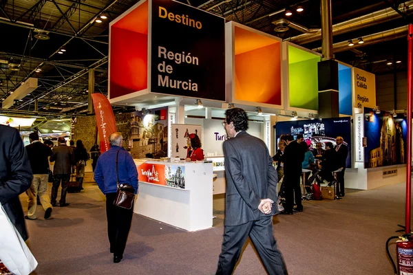 International Tourism Fair, Madrid, Spain. FITUR 2014. — Stock Photo, Image