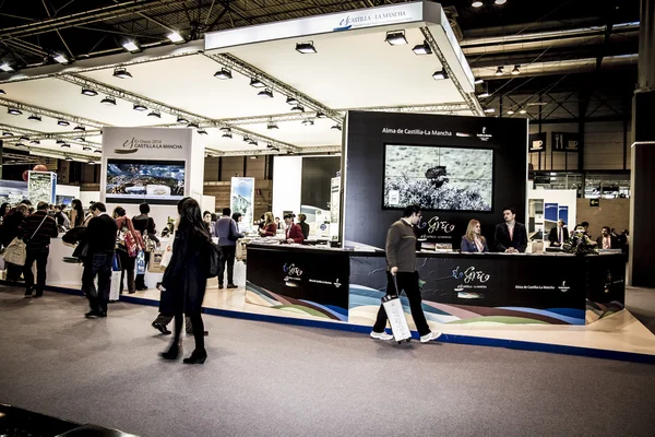 International Tourism Fair, Madrid, Spain. FITUR 2014. — Stock Photo, Image