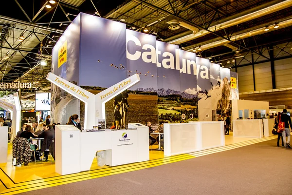 International Tourism Fair, Madrid, Spain. FITUR 2014. — Stock Photo, Image