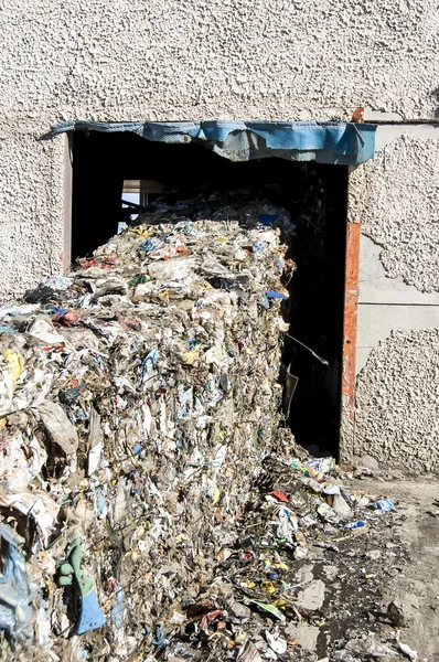 Planta de reciclaje . —  Fotos de Stock