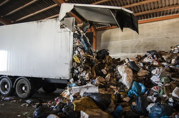 Recycle plant. — Stockfoto