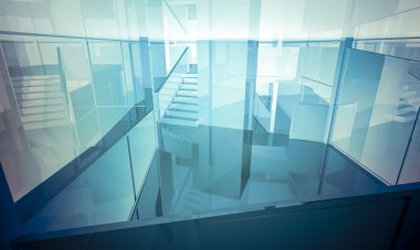 sütunları boş ofis