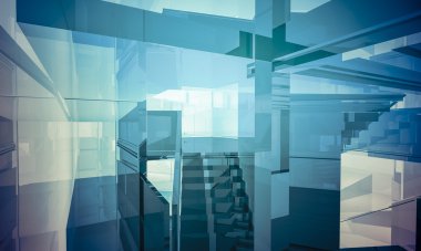 sütunları boş ofis