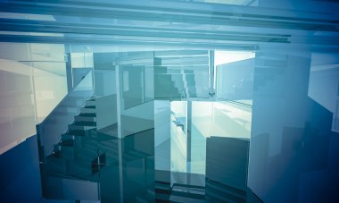 sütunları boş ofis