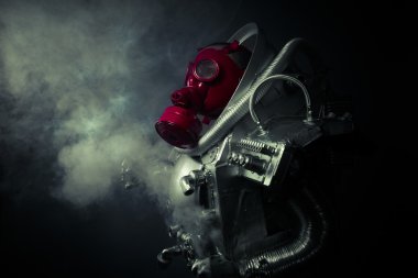 post apocalyptic survivor gaz maskesi