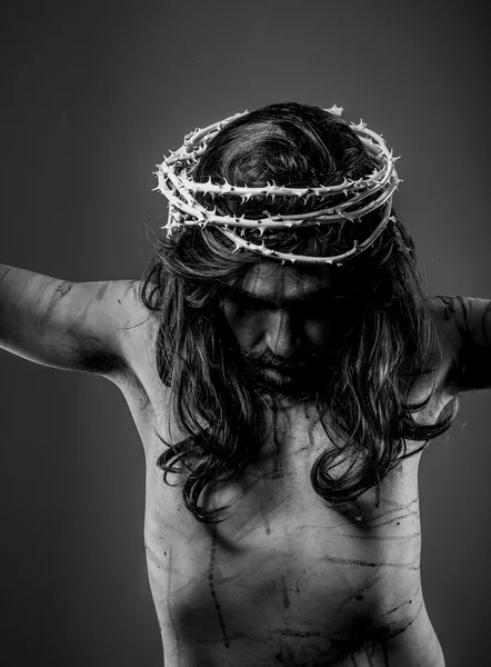 Jesus Kristus på korset — Stockfoto