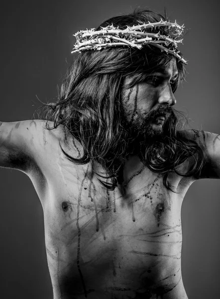 Jezus Christus aan het kruis — Stockfoto