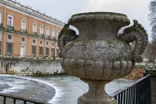 アランフェス宮殿の装飾用の噴水 — ストック写真