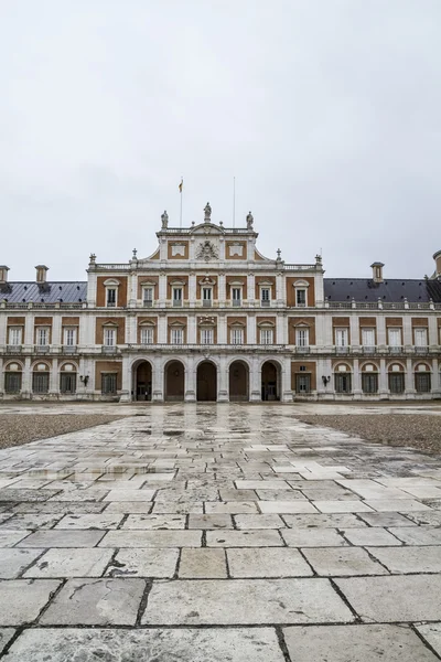 Fachada principal. Palácio de Aranjuez — Fotografia de Stock