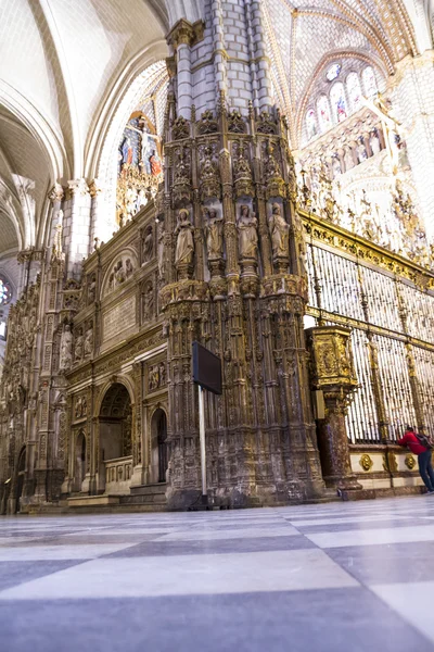 Dentro de la catedral de Toledo —  Fotos de Stock