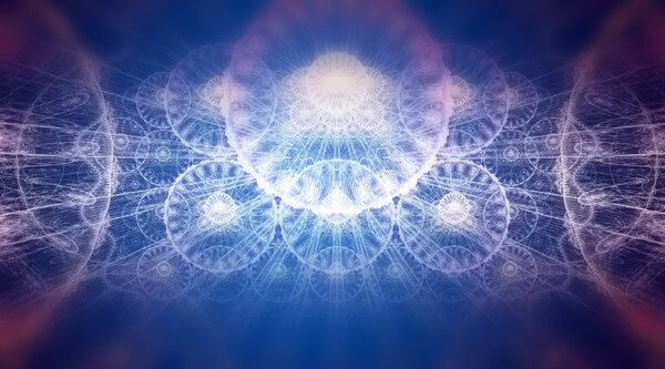 Abstract fractal texture