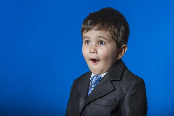 Roztomilý malý chlapec portrét — Stock fotografie