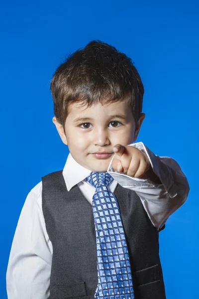 Mignon petit garçon portrait — Photo