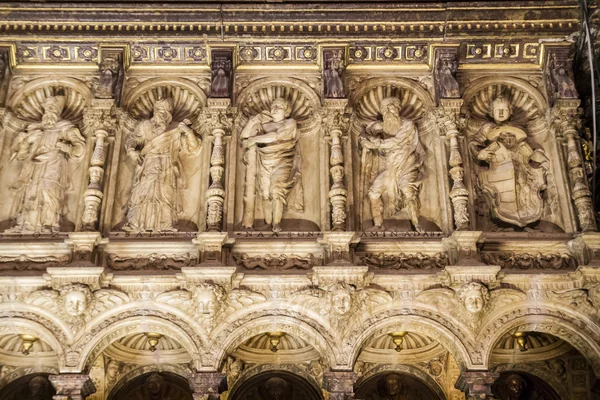 Intérieur de la cathédrale Tolède — Photo