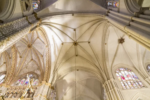 Intérieur de la cathédrale Tolède — Photo