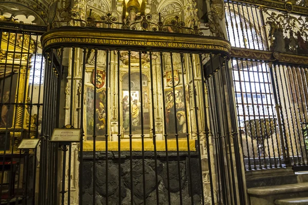 Interior de la Catedral Toledo — Foto de Stock