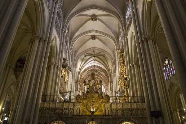 Interior da Catedral Toledo — Fotografia de Stock