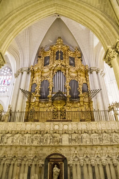 Interior da Catedral Toledo — Fotografia de Stock