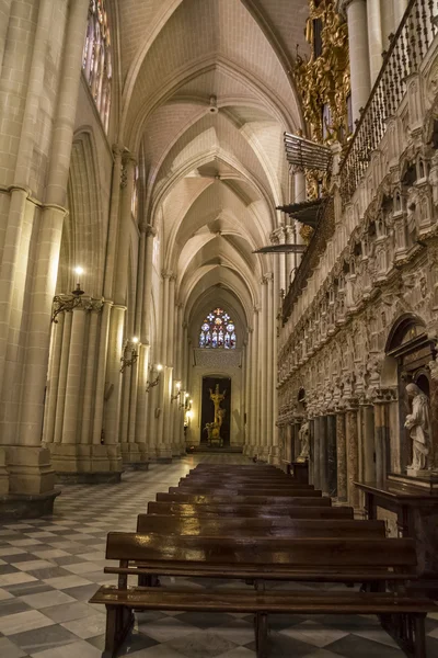 Interiør af katedralen Toledo - Stock-foto