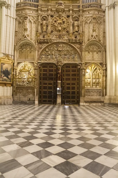 Interior of the Cathedral Toledo — Stock Photo, Image