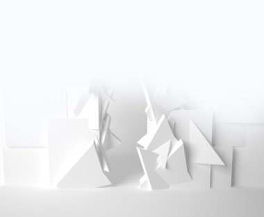 3B alanda çeşitli formları ile